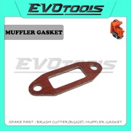 SPARE PART(BG328) : MUFFLER GASKET EXHAUST BRUSH CUTTER MESIN RUMPUT T328 FR3001 Stihl Ogawa