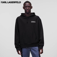 KARL LAGERFELD - KARL IKONIK OVERSIZED HOODIE เสื้อฮู้ดผู้ชาย