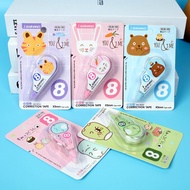 PTT Correction Tape Students Stationary School Supplies 8M Multiple Color Tipe-x Karakter Lucu Pengh