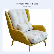 Light Luxury aesthetic Armchair with Ottoman Nordic Design Accent Chair and Ottoman Set Minimalist A