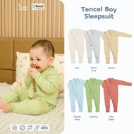 Nice Kids - Tencel Sleepsuit Boy Jumper Baby Sleepwear for Baby Boys (0-2 Months) baby boy clothes n
