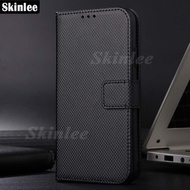 Phone case For Itel A90 A80 A70 Back cover Flip Cases Diamond Dermatoglyph Leather Stand Wallet Card