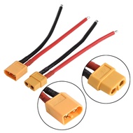 2 pcs of XT60 Connector Plug with Silicon 14 AWG Wire
