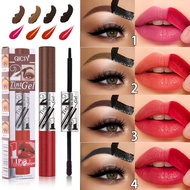【hmiuxfm4347c.my】 Waterproof Sweat-Proof Non-Smudge QICIY Double-Headed Tear-Off Eyebrow Balm Lip Gl