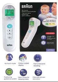 Braun 百靈牌 紅外線免接觸體溫計 BNT100CA (嬰幼兒適用) (平行進口貨)
