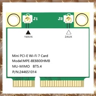 (Y O Q N)BE200 WIFI7 8774M Tri Band 2.4G/5G/6Ghz Wireless Network Wifi Card Adapter WiFi 7 Mini-Pcie