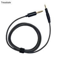 TREA Braided Headphone Cable 2 5mm to 4 4mm Balanced Cord for M40X M50X M60X M70X Models Headsets Co