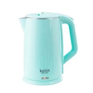 【佳美電器】[A級福利品‧數量有限] Kolin歌林1.8L不鏽鋼雙層防燙快煮壺KPK-LN215