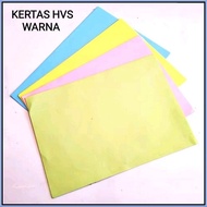 100 Sheets of 70 Gram A4 Colored Hvs Paper