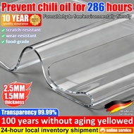 🍔Food Grade🍔 TPU Table Mat 1.5mm/2.5mm alas meja pelapik meja alas meja plastik alas meja bulat TPU桌