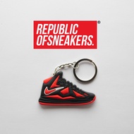 [2D KEYCHAIN] NIKE LEBRON 20 (BLACK,RED)