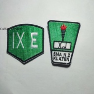 Embroidery Patch Embroidery Bet Class Custom Name and Size Product Series 16