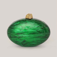 Hot Selling Off-white Semicircle Acrylic Dinner Bag Clutch Bag Single Shoulder Diagonal Wedding Fash