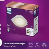 PUTIH Philips SMART Wifi LED DOWNLIGHT 9W - Tunable White (White)! - SMART DOWNLIGHT