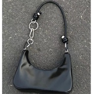 2024 Spring Summer New Commuter Bag Versatile One Shoulder Dumpling Bun High end PU Handbag Minor Underarm Bag Female