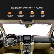 For Toyota Land Cruiser GXR Visors UV Block Cover Accessories 1 Pcs Car Front Windshield Sunshade