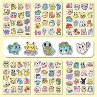 Durable Sticker Removable Sticker 102Pcs Pokémon Sticker Pack - Pikachu, Eevee & 100+ Anime Monsters