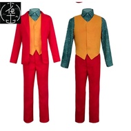 Joker Cosplay Costume Joker Clown Suit Outfit For Mens Adult