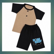 Kiano Raglan Unisex Kids Outfit with "Boss Baby" Motif 2-7 Years