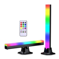 Ambience LED RGB Light Voice Atmosphere Light Set TV Wall Computer Game Pickup Lamp Gaming Game Smart Light Set Kit