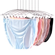 Mulberry Silk Underwear Hip Lifting Briefs Women Comfortable Breathable y Spring Summer Seamless Silk Underwear For Women