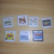 Loose Japanese Nintendo 3DS Carts