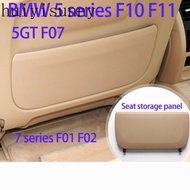 HYS Suitable for BMW 5 Series F10 F11 F18 Seat Storage Plate 5GT 7 Series F01 F02 Seat Rear Backrest