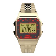 Timex TW2V30100 T80 Special Projects นาฬิกาข้อมือ Unisex สายสแตนเลส Gold-Tone