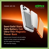 Idmix M5 5000mAh Portable Magnetic Qi2 Wireless Power Bank (SSB) (CCC Certified)