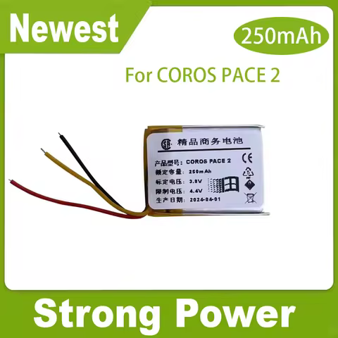 YDLBAT 250mAh Smartwatch Battery for COROS PACE 2