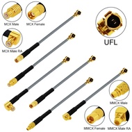 1pc UFL to  MCX MMCX Male Female 1.13mm Pigtail Cable Adapter 10cm/20cm/30cm NEW