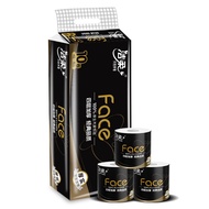 JieRou Toilet Paper 4-ply Extra Soft Bathroom Tissue 1400g(10Rolls/Pack)