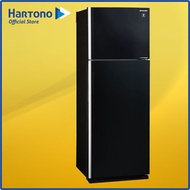 Sharp Kulkas Besar 2 Pintu Big 2 Door Refrigerator SJIG471PGBK
