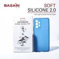 BASAIN Casing Samsung A53 Soft Silicone 2.0 Case - Navy
