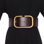 JWETNIK NWB-04DB FABELA IN DARK BROWN WAIST STRAP AND BELT TROUSER DRESS WAISTBAND