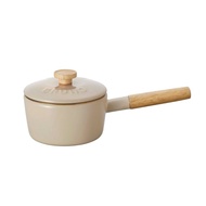 BRUNO x Fujihoro Enamel Saucepan 16cm - Greige
