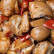 1.33 Readystock Readystock Spicy Wife Feet 150g Instant Cooked Food Seafood Spicy Abalone Meat Conch