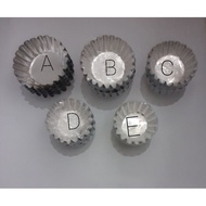 20pcs pie sus cake molds / Cheese Tart cake pans / Egg Tart pie molds