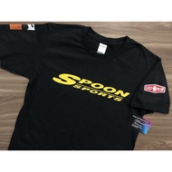 👕💥 เสื้อยืดผู้ชาย Spoon sport T-shirt สุดยอดไฟ 2021 Selling● Navigation91gegw0fse ช้อนกีฬา Honda Civ