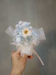迷你小花束永生繡球花