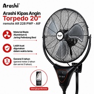 Arashi Torpedo Fan 20" remote AR 228 PWF - AIF - MN