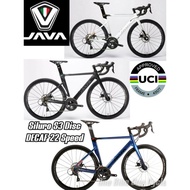 JAVA Siluro 3 S3 Aero Disc Road Bike Deca(Sensah Emipre) 2x11sp