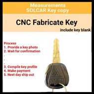 [KC20000] Solcar key copy duplicate