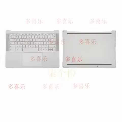ZZMM For HP Dragonfly Pro Chromebook 14" WQXGA LCD Back Cover Keyboard Bottom Case