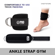 Premium Gym Ankle Strap | Ankle Cuff for Fitness Pulley Cable Training | Multifunctional Gym Strap