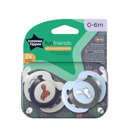 Tommee Tippee Fun Friends Pacifier 2Pk