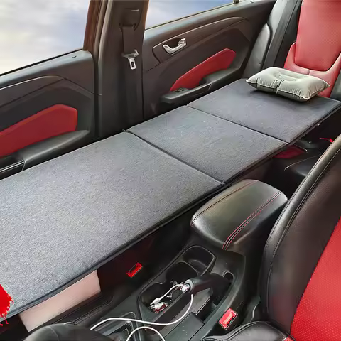 Multi-Function Car Bed Car Modified Bed Co-pilot Sleeping Bed Camping Portable Folding Bed Car Rear