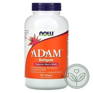 ✅Now Foods, ADAM, Superior Men's Multi, 90 Veg Capsules  / 180 Softgels (C4)