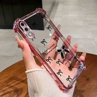 Shockproof Case For Honor 9X Pro TPU Phone Case bow Latest Bracelet New Design Phone Case