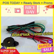 Perodua alza viva Myvi Lagi Best Icon Brake Lock System Buzzer Alarm Security Door Anti Theft Safety